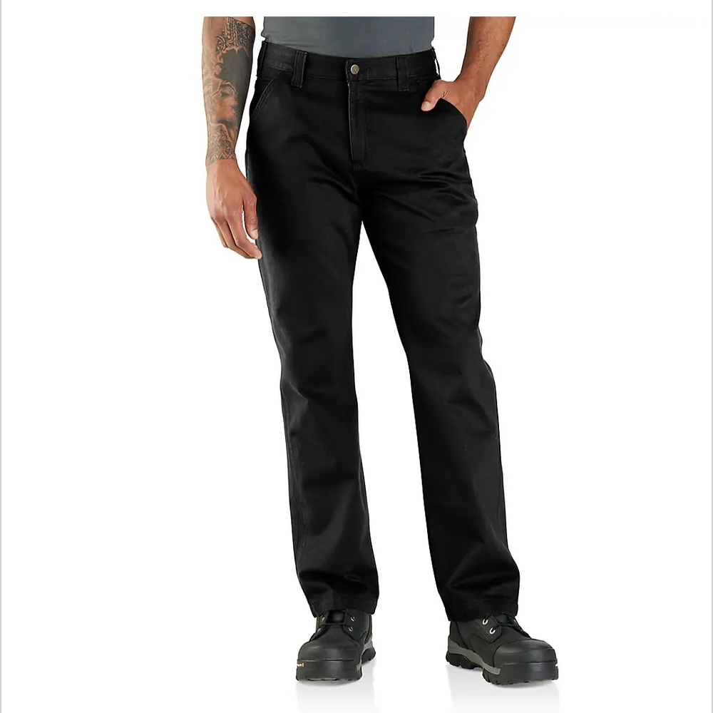 Carhartt Men's Relaxed Fit Twill Utility Work Pant Black NWOT 34x30